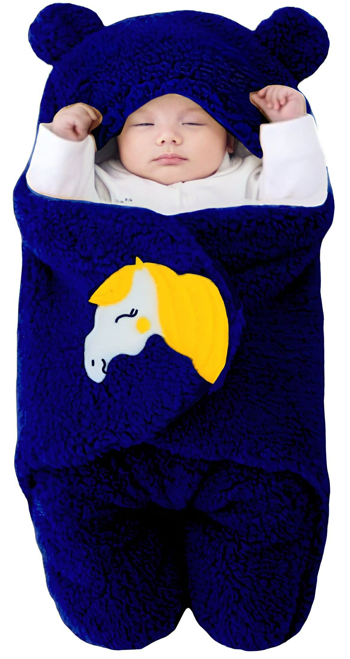 Wearable Hooded Swaddle Sleeping Bag for Baby